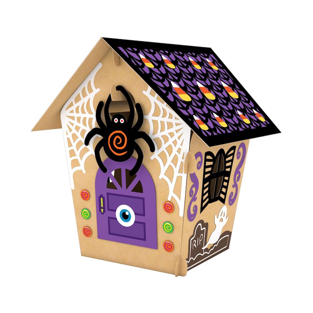 Halloween Haunted Gingerbread House Kit、mySite、solidvoid