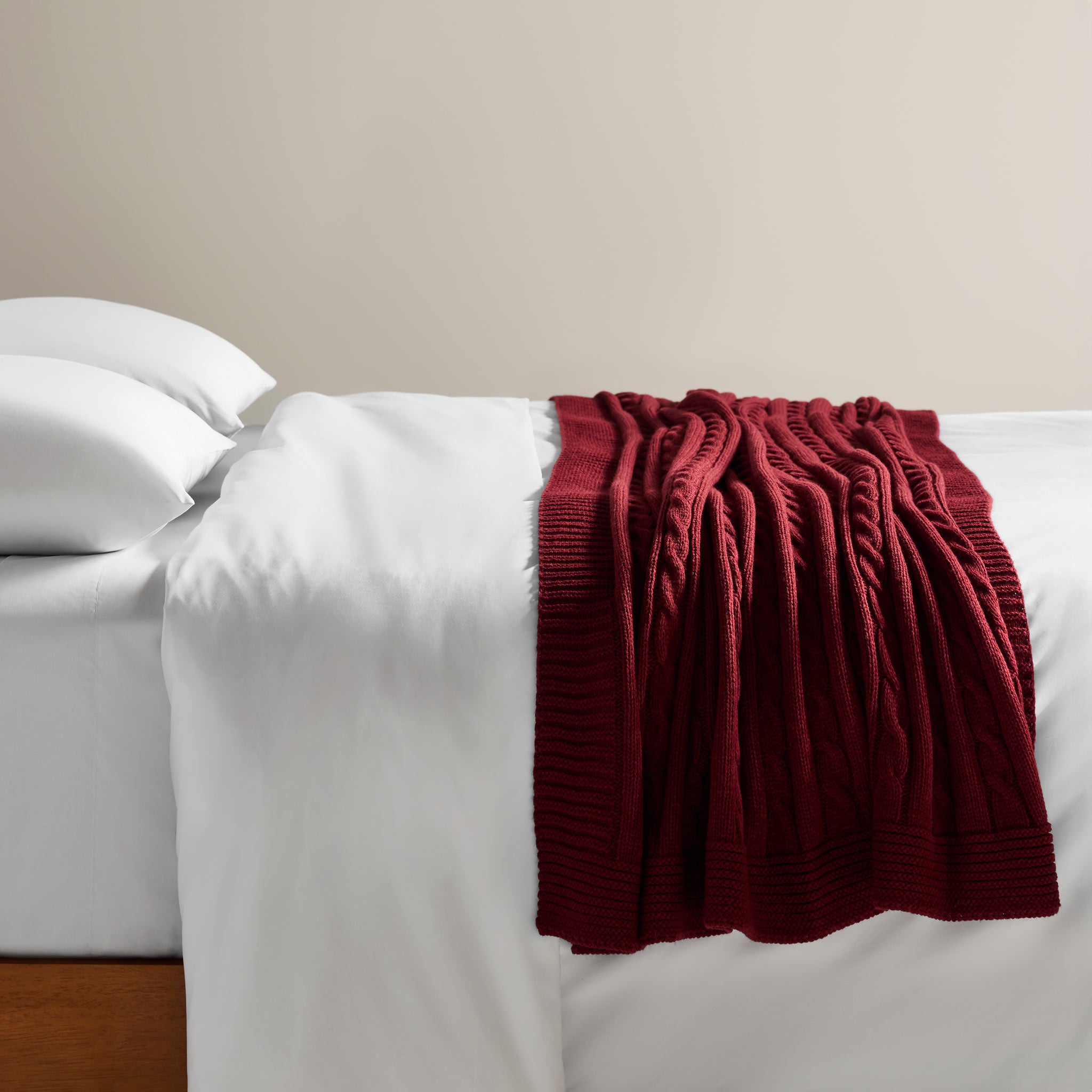  Cable Knit Throw Blanket - Last Call、mySite、sugarbowlscore