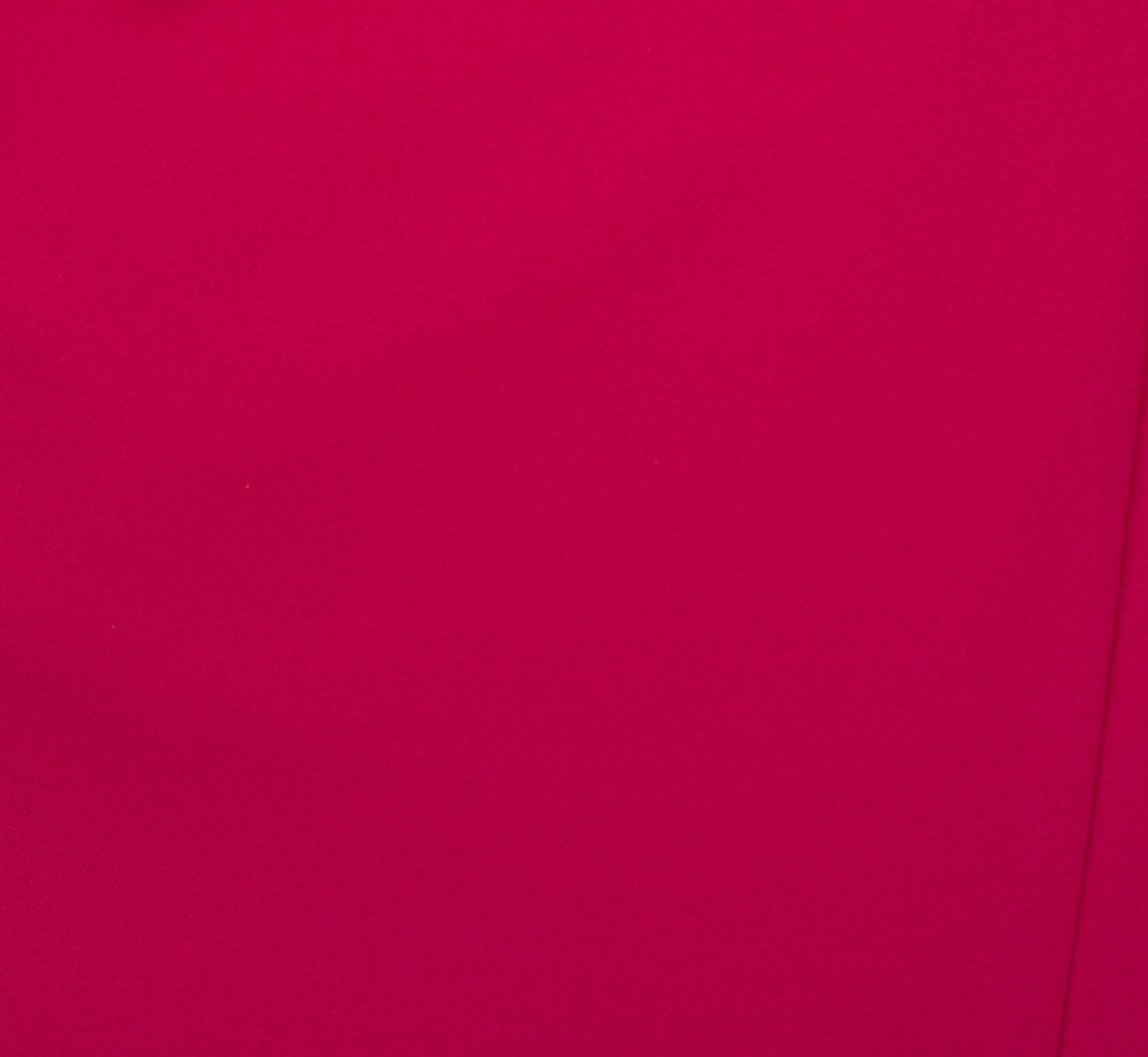 Draped Ruffle Crepe Dress With Short Sleeves In Brilliant Rose、mySite、solidvoid