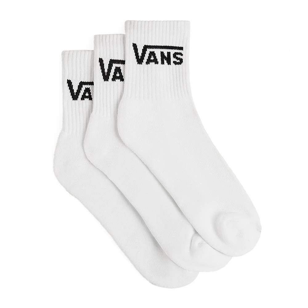  Vans Classic Half Crew Socks 3-Pack - White、mySite、merchandisen