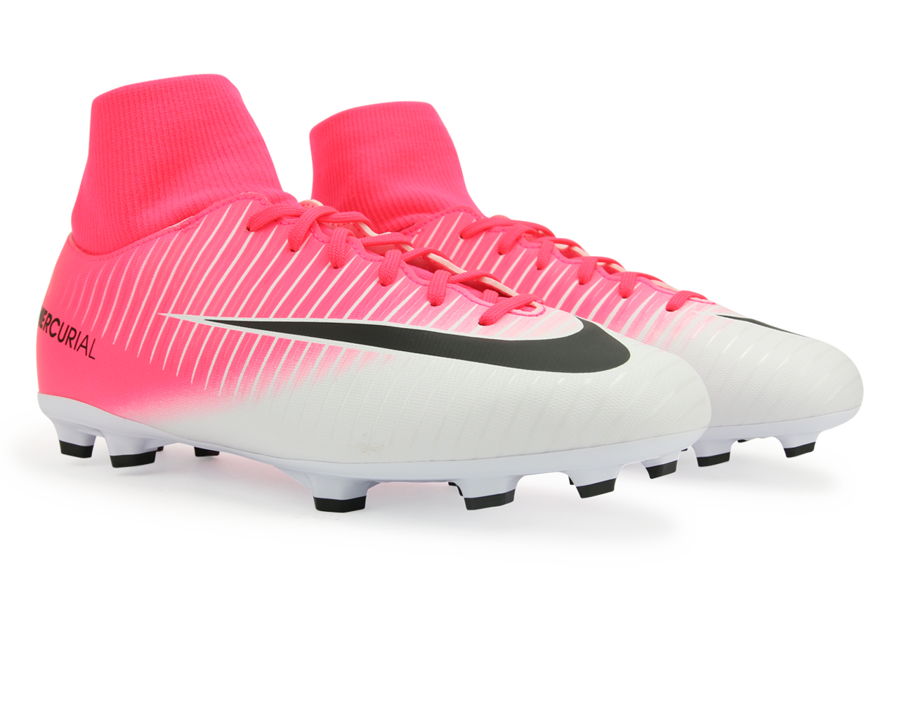 Nike Kids MercurialX Victory VI Dynamic Fit FG Racer Pink/Black/White、mySite、bottomscart