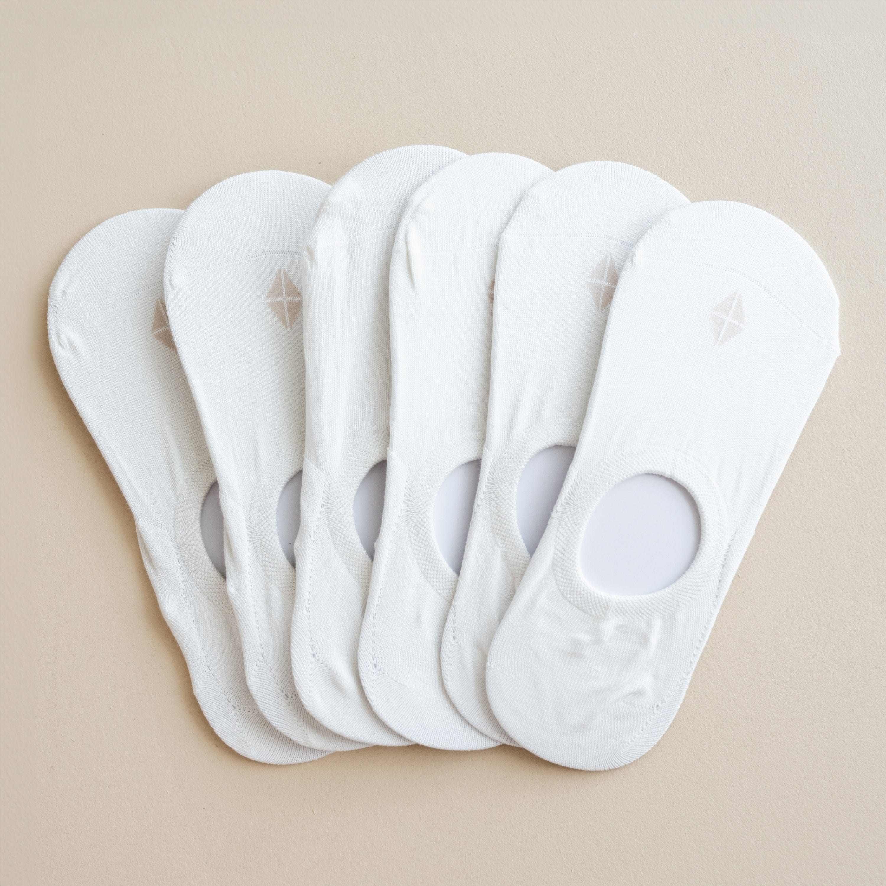  Women's No Show Socks 3-Pack in Cloud、mySite、layawaytickets