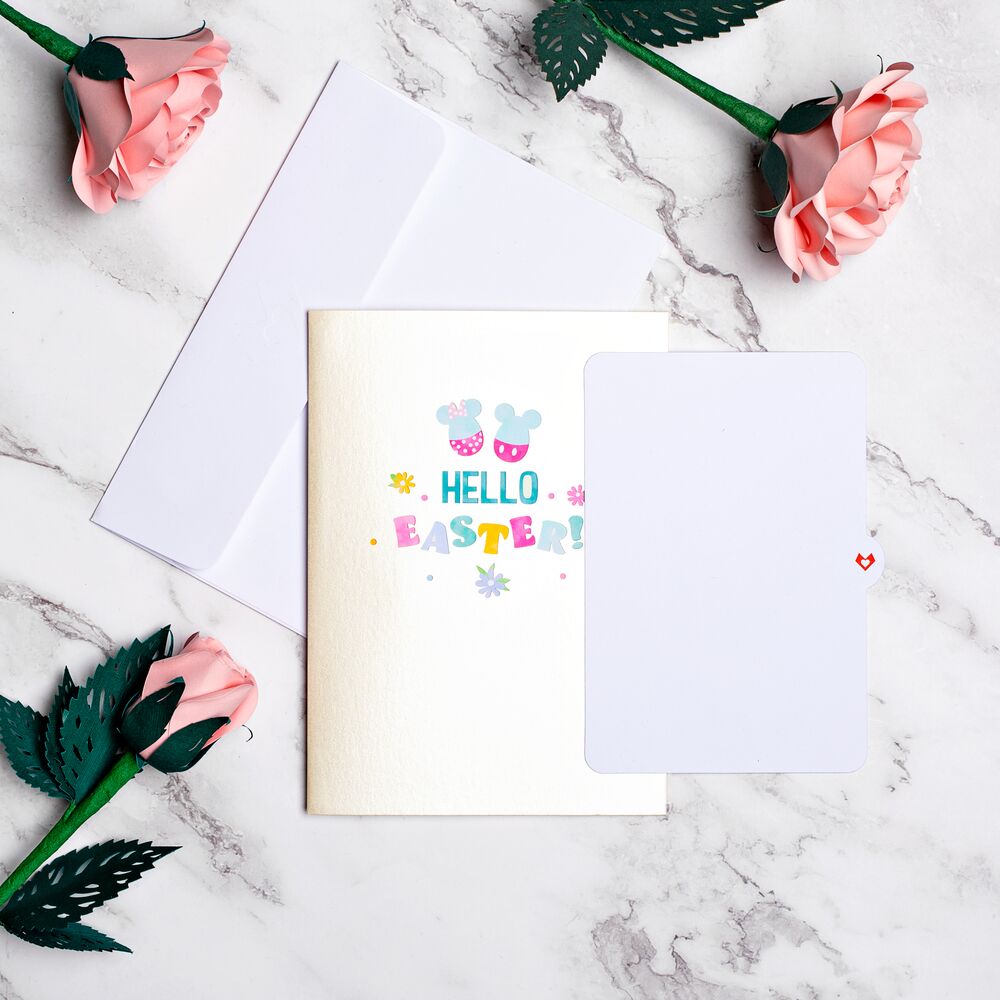 Disney's Mickey & Minnie Hello Easter Pop-Up Card、mySite、solidvoid