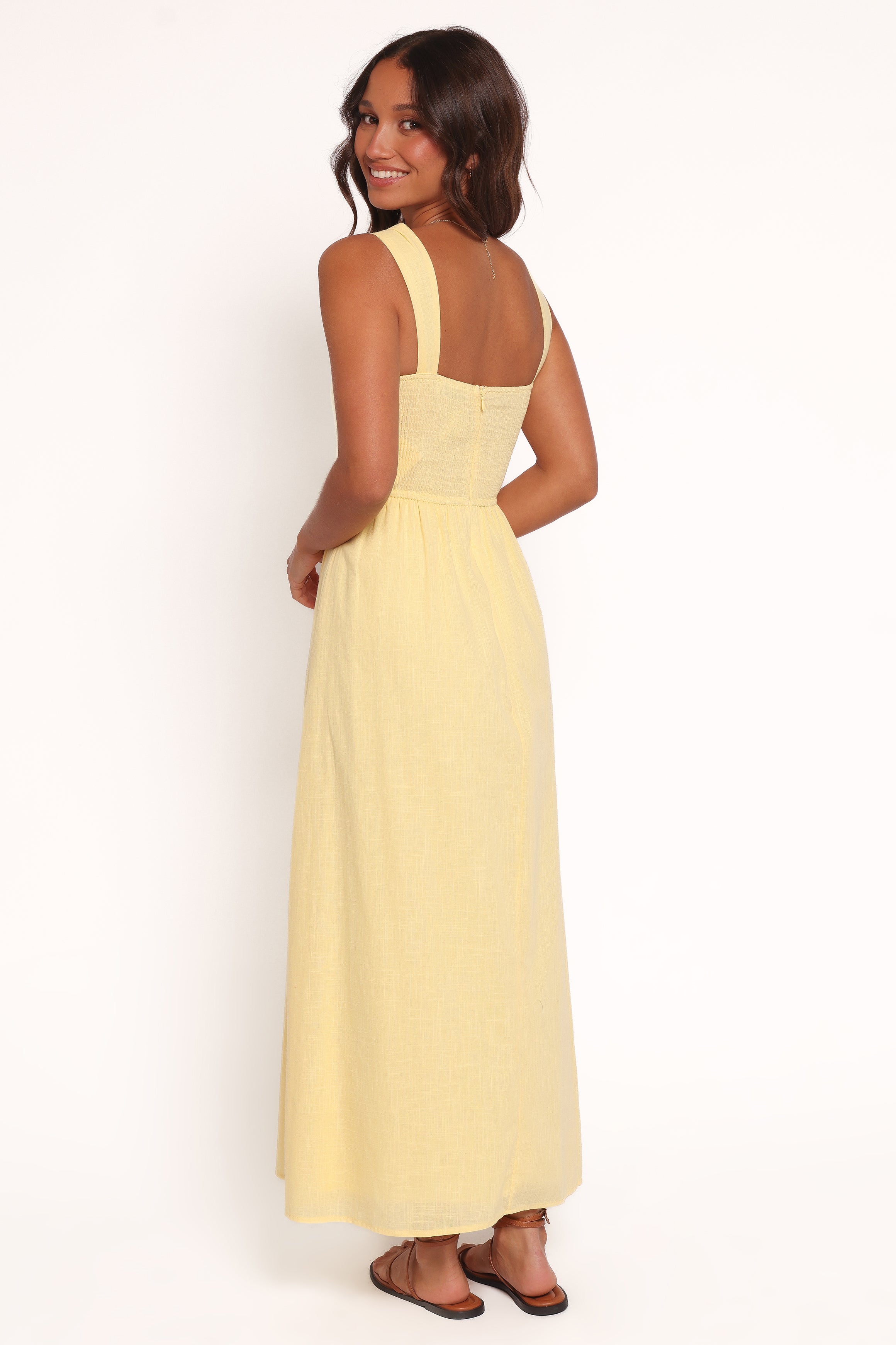  Caty Maxi Dress - Yellow、mySite、sugarbowlscore