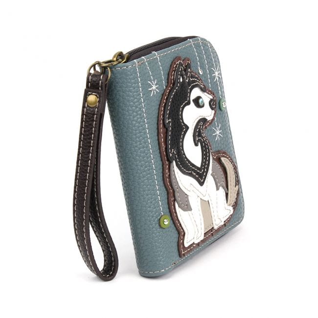 Chala Dog Zip Around Wallets-Carry your cards in dog gone good style!*、mySite、g9winljtr