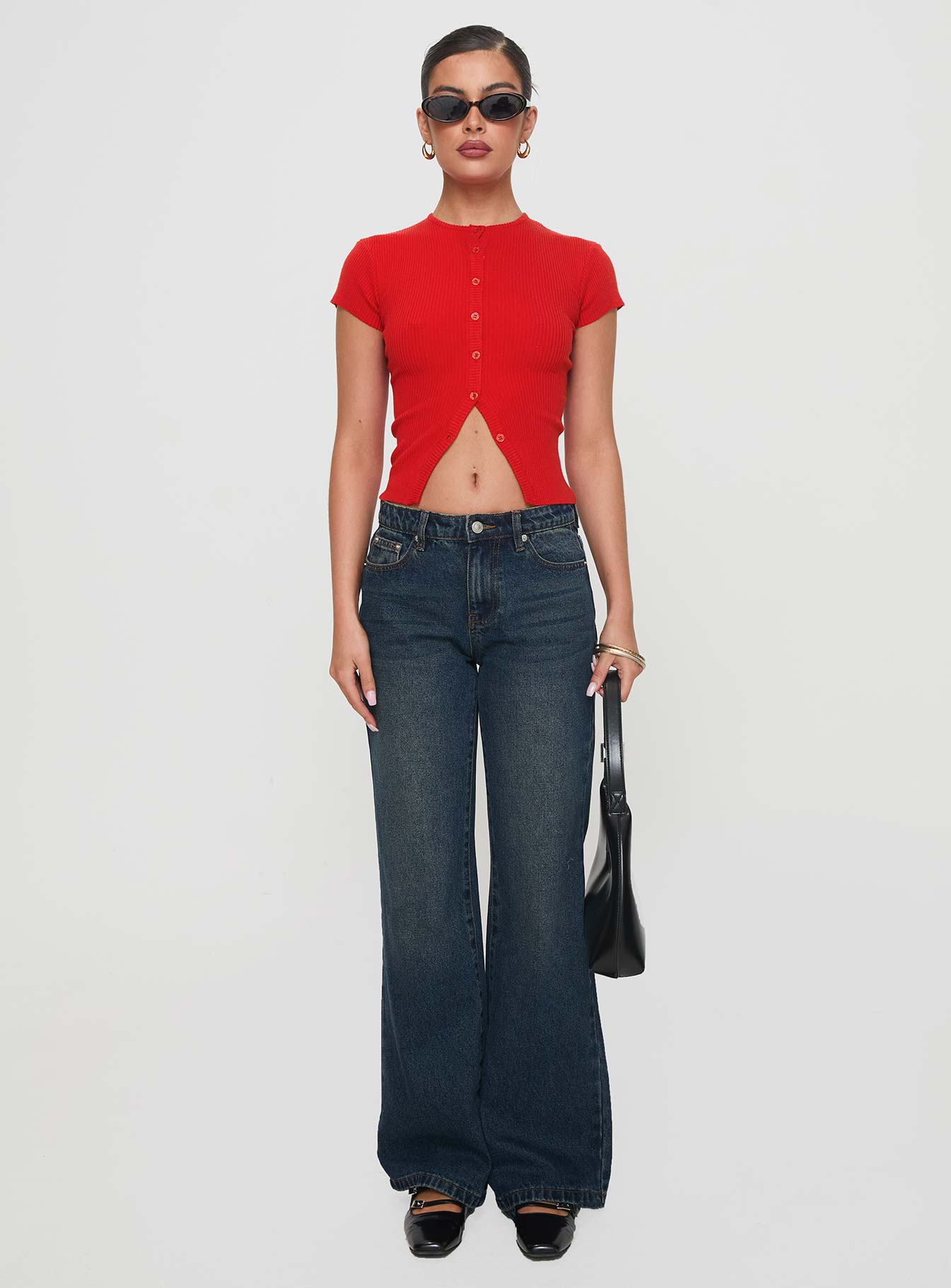 Cybele Straight Leg Jean Dark Denim、mySite、solidvoid