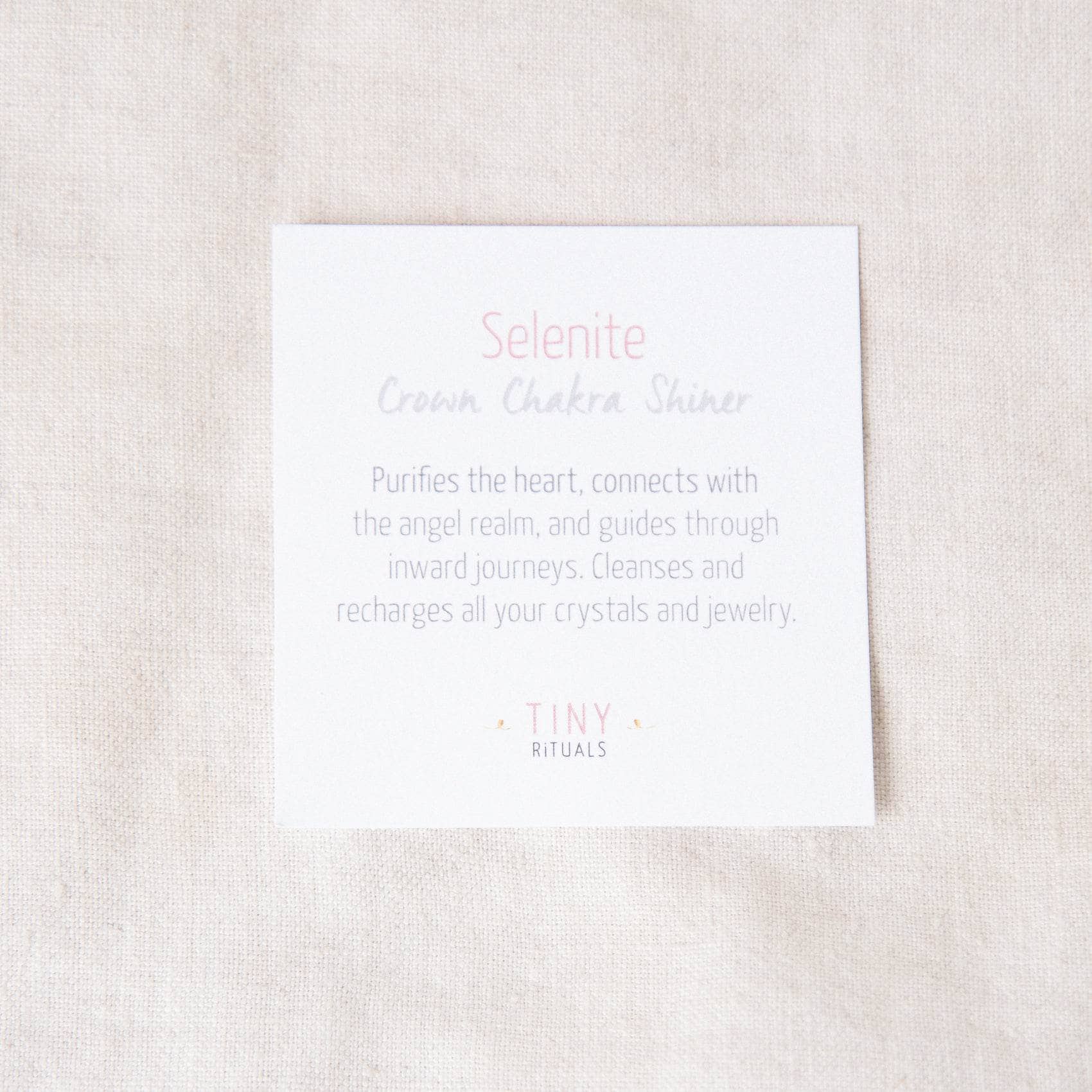 Selenite Crystal Recharging Bowl - Hand Carved、mySite、hinf8tx79