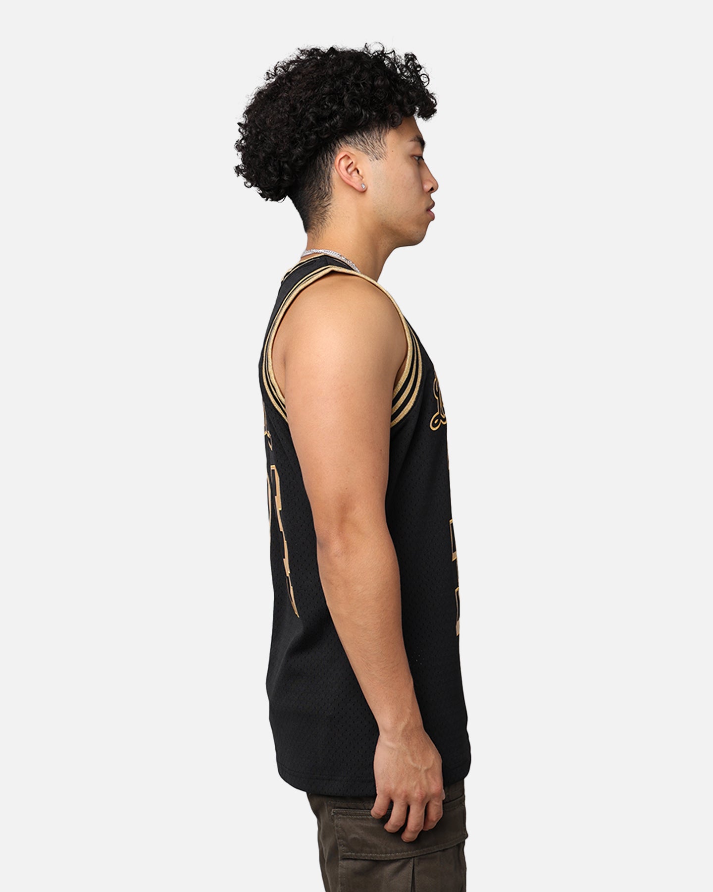 Mitchell & Ness Los Angeles Lakers Shaquille O'Neal '96-97 Swingman Jersey Black/Gold、mySite、zt4zffjzw