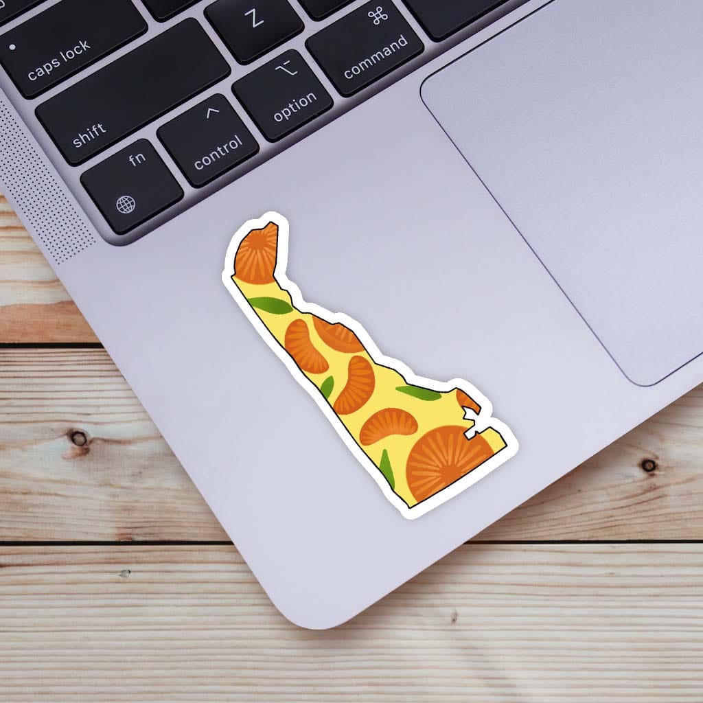  Delaware Orange & Yellow Fruit Sticker、mySite、elrpsem3k