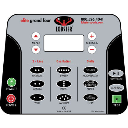 Lobster Elite Grand IV Tennis Ball Machine