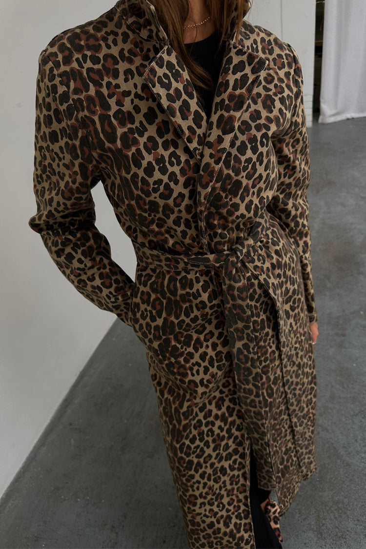 Lucia Leopard Denim 55 Coat、mySite、solidvoid