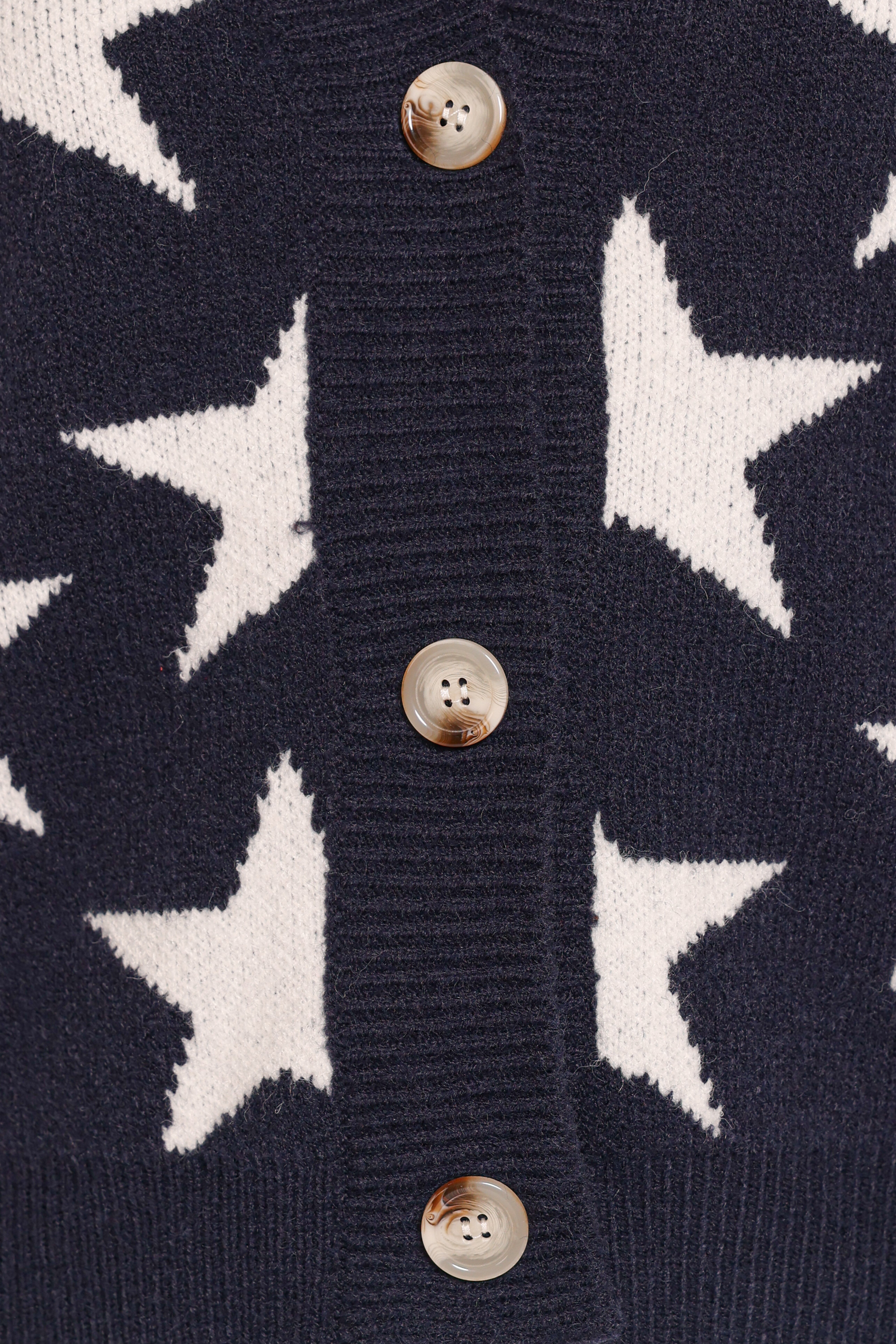  Sailor Star Knit Cardigan - Navy、mySite、sugarbowlscore
