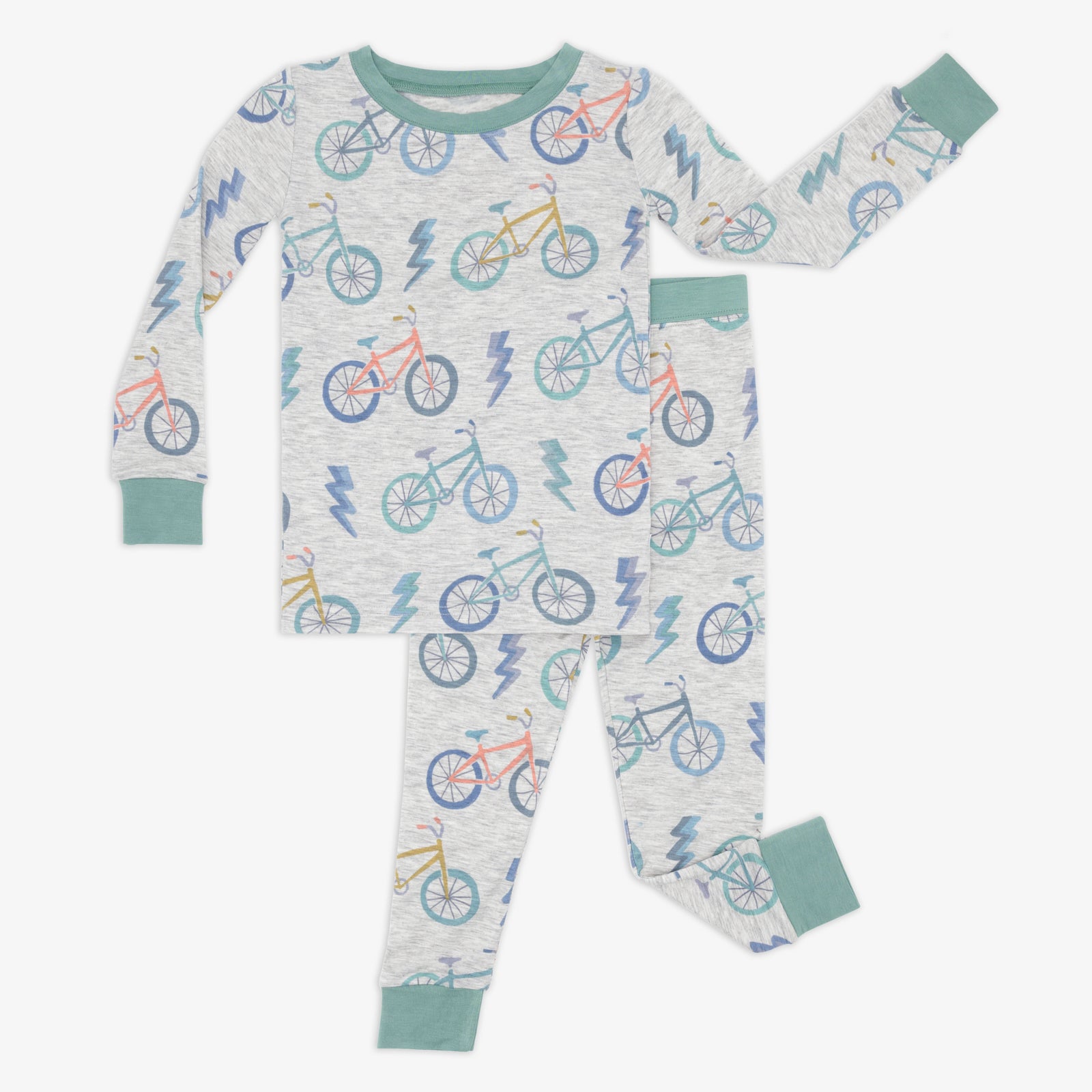 Let's Ride Two-Piece Pajama Set、mySite、g9winljtr