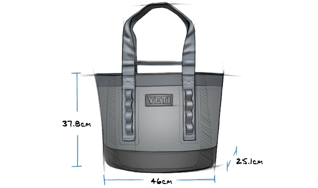 YETI Camino Carryall 35 2.0、mySite、noshort