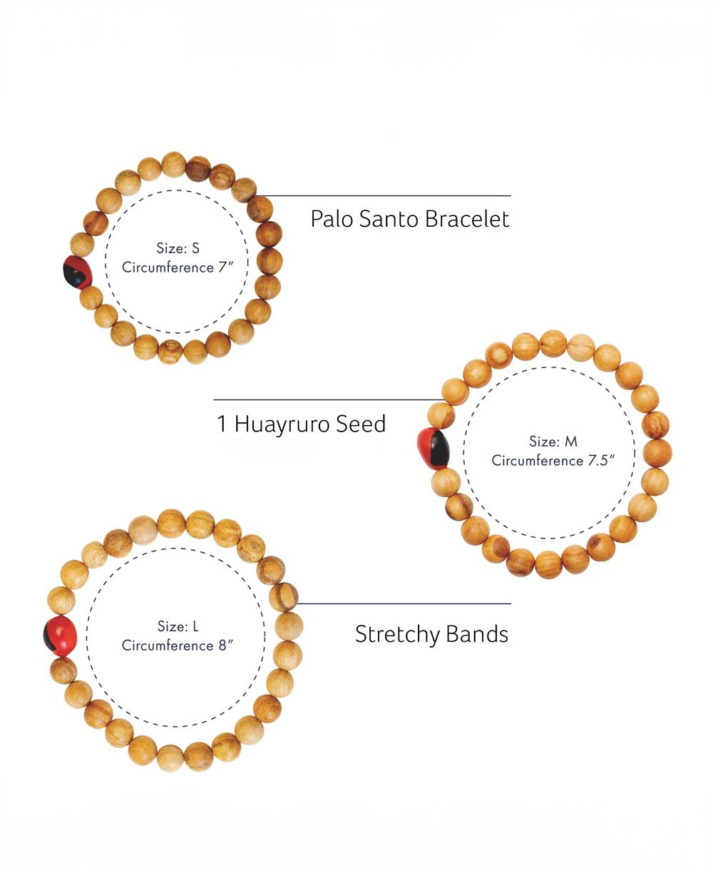 Palo Santo Bracelet With Huayruro Seed、mySite、topwebapps