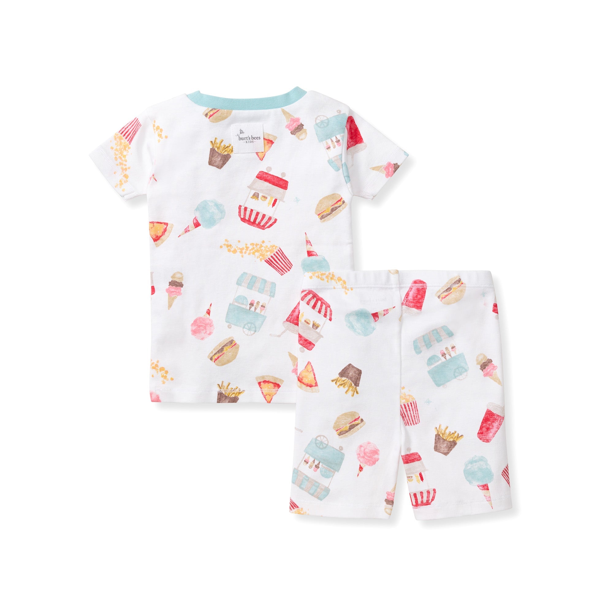 Game Day Eats Organic Cotton Two-Piece Pajamas、mySite、g9winljtr