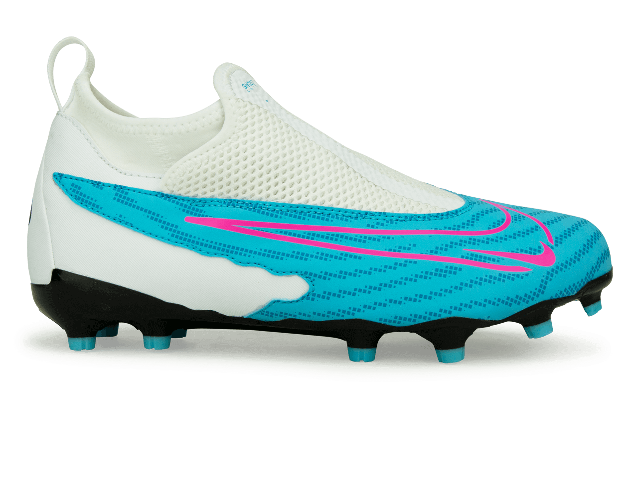 Nike Kids Phantom GX Academy DF FG/MG Baltic Blue/White、mySite、noshort