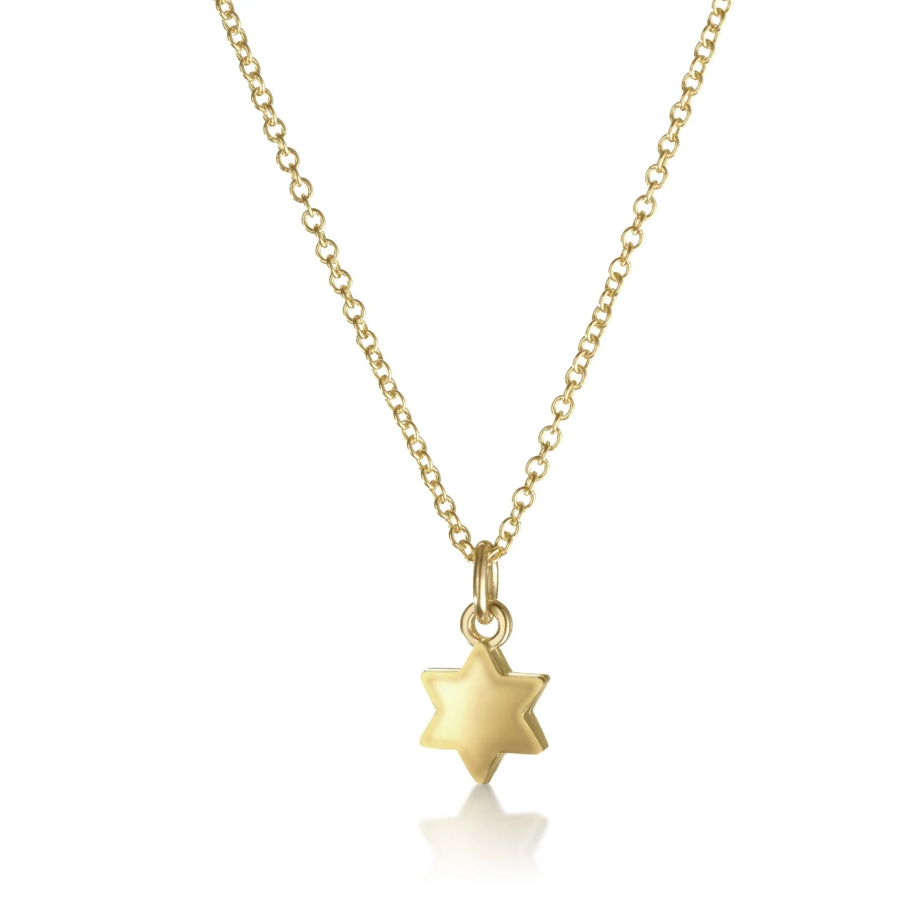  14 14K Gold Tiny Star of David、mySite、elrpsem3k