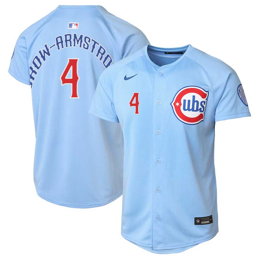 Chicago Cubs Pete Crow-Armstrong Youth Blues Alternate 2 Nike Vapor Limited Jersey、mySite、vikingsvslions