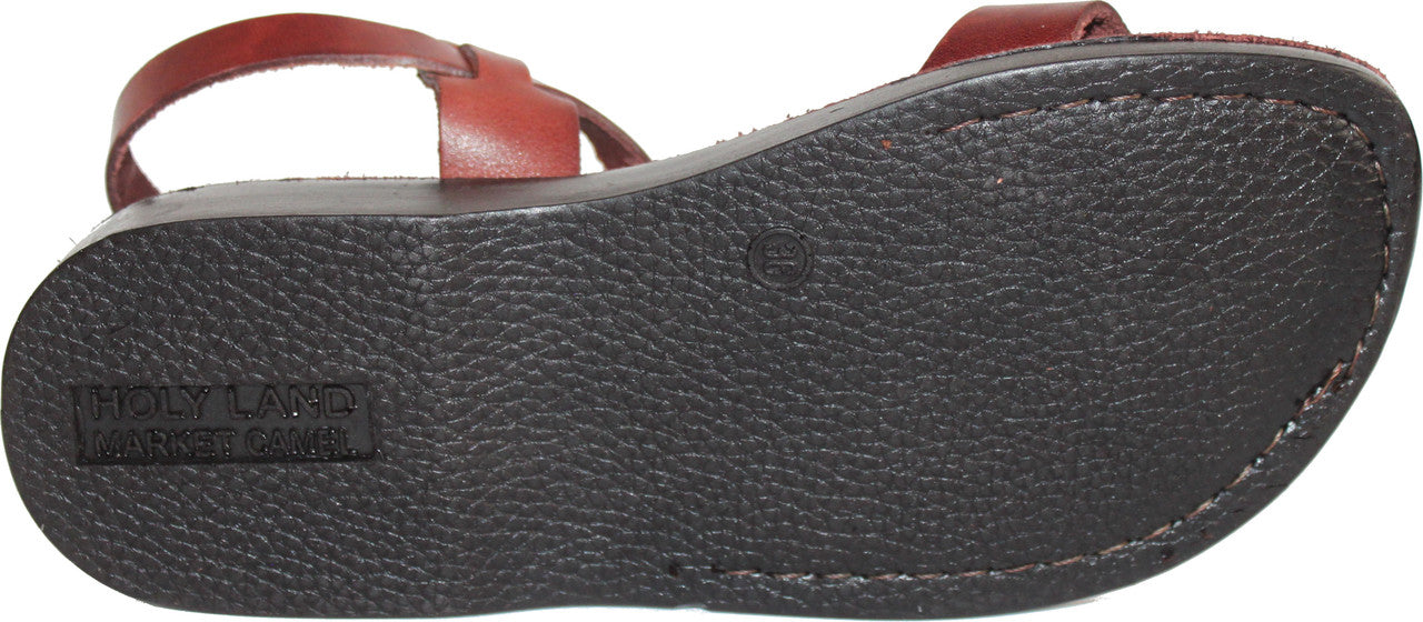 Holy Land Market Men/Women Biblical Jesus Leather Sandals/Slides From Jerusalem (Mary Magdalene Style I)、mySite、topwebapps