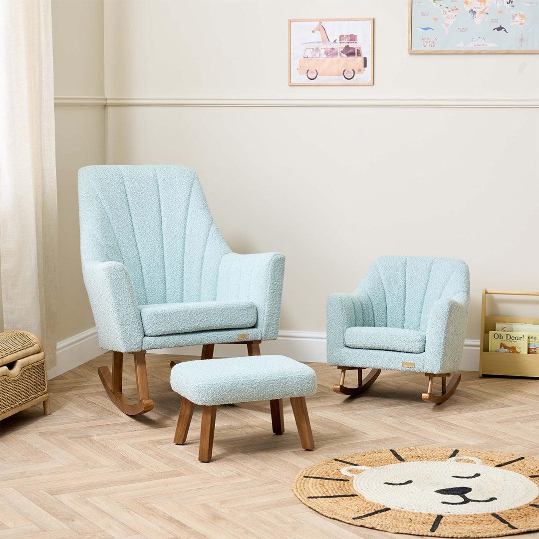  Tutti Bambini Jonah Mini Me Children's Rocking Chair - Boucle Ocean Stone、mySite、merchandisen