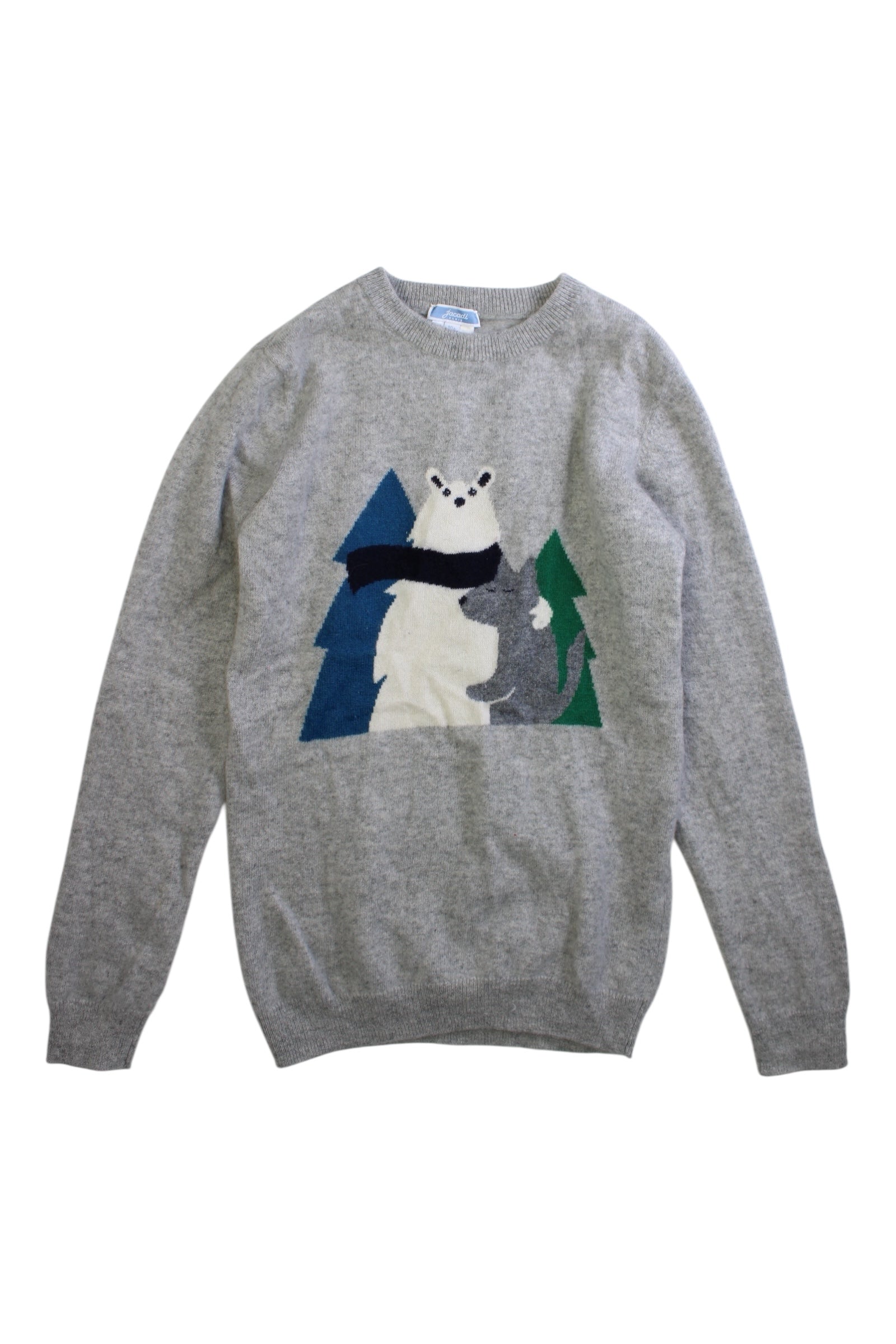 Jacadi Polar Bear Knit Sweater 10Y、mySite、g9winljtr