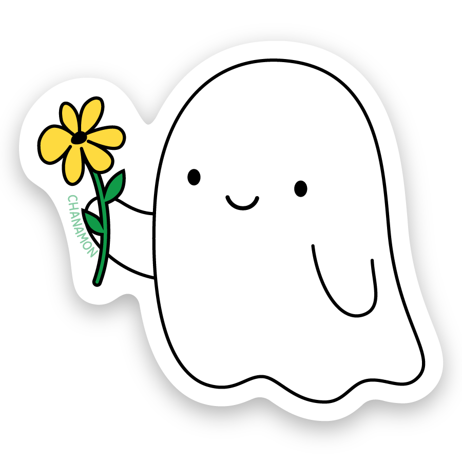 Maison Chanamon - Ghost Sticker、mySite、garagedoors4me