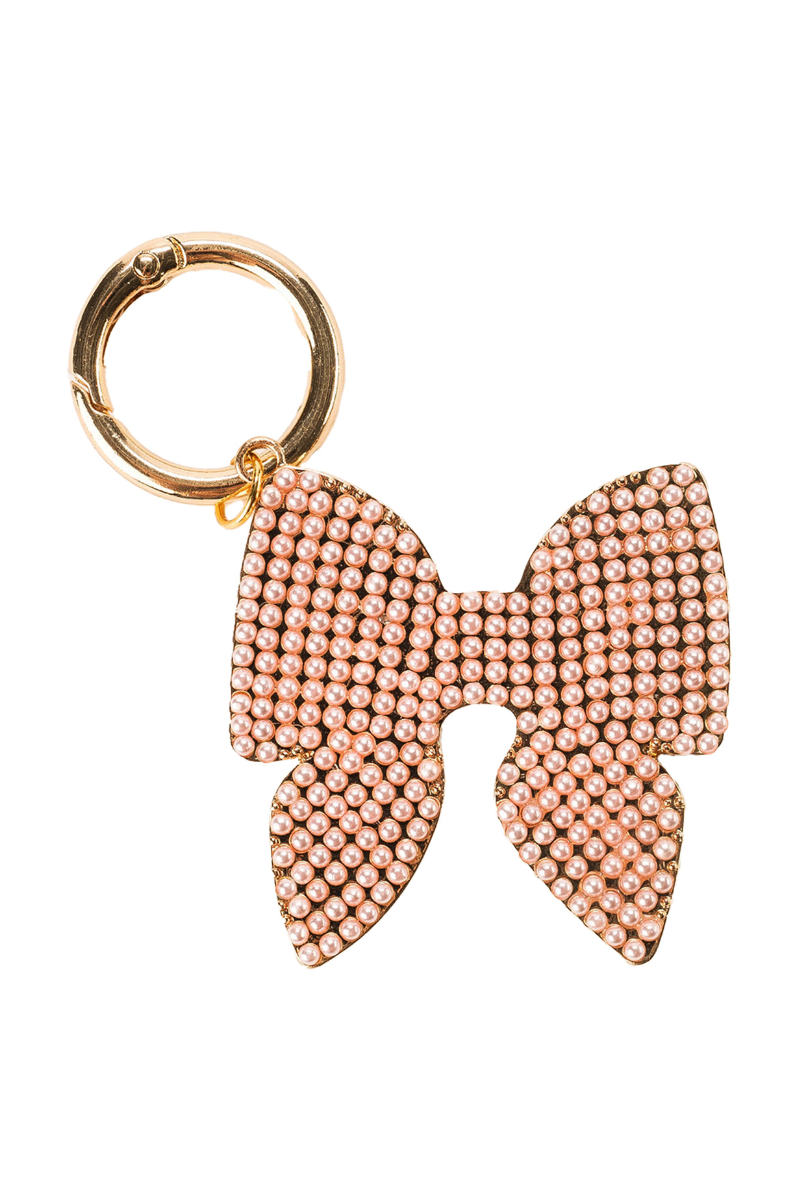 Pearl Bow Bag Charm - Blush、mySite、hinf8tx79