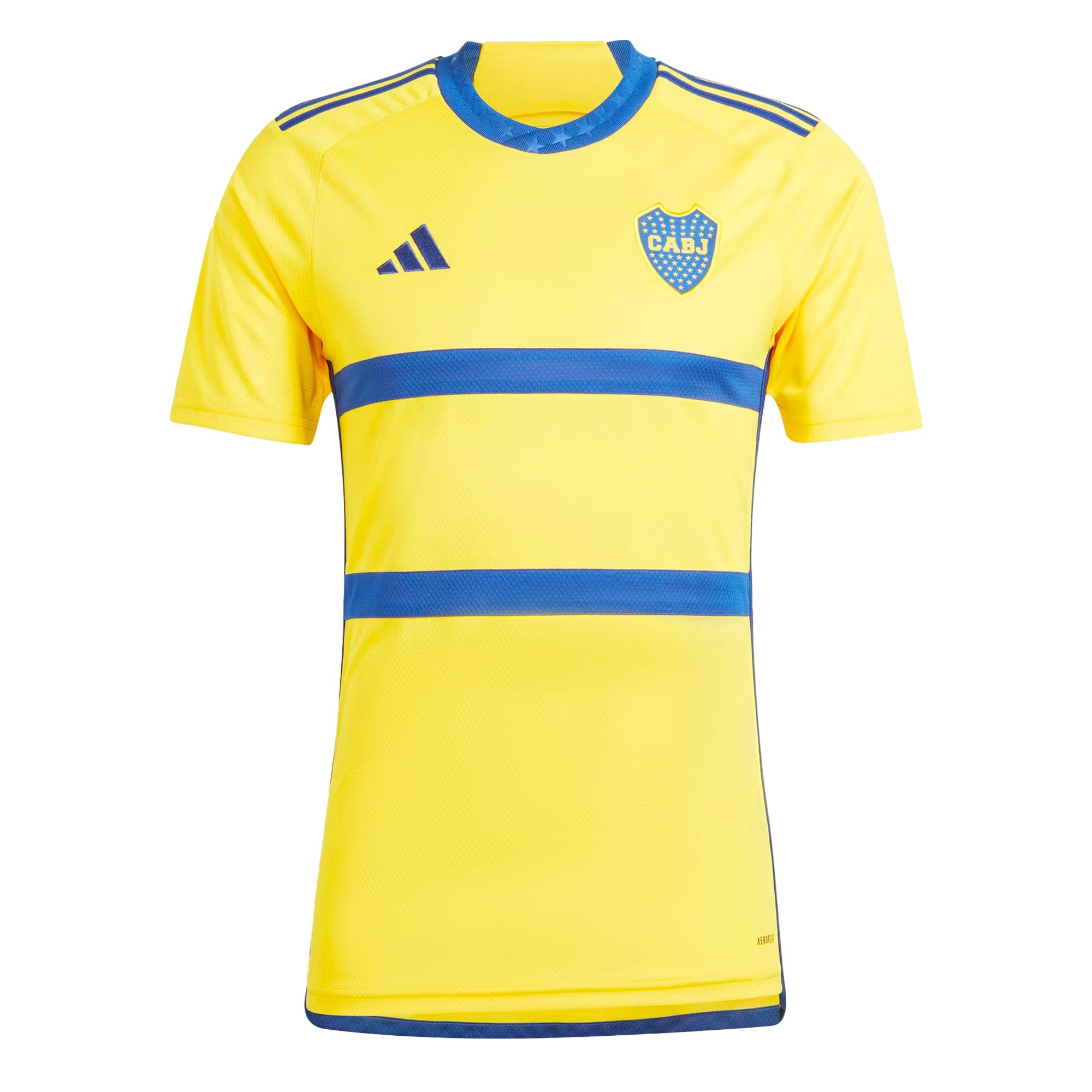 adidas Men's Boca Juniors 2023/24 Away Jersey Yellow/Blue、mySite、bottomscart