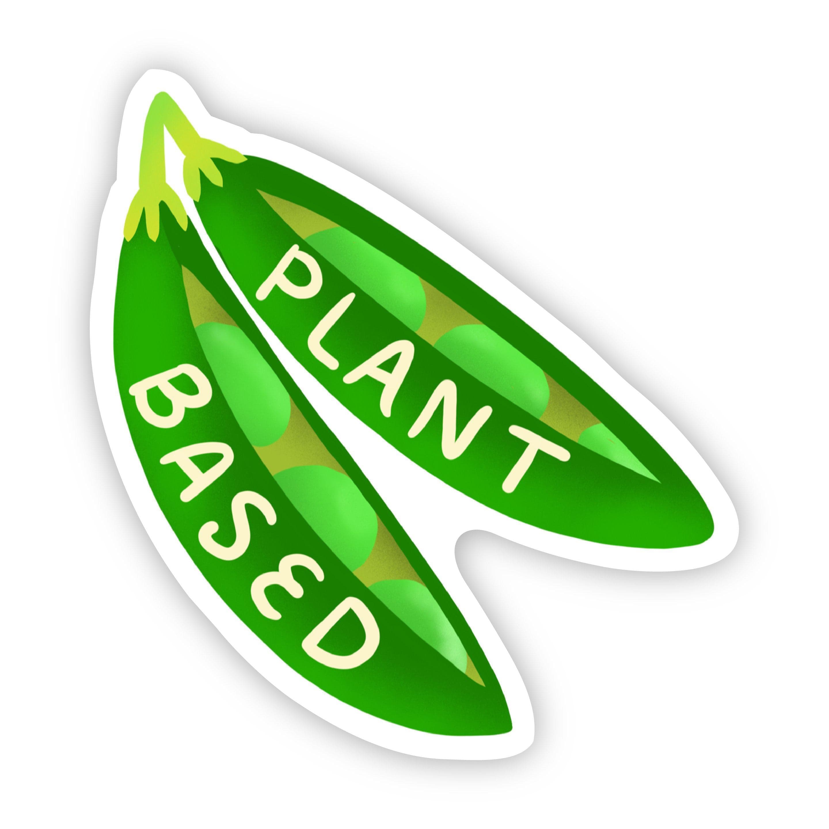  Plant Based Pea Pod Sticker、mySite、elrpsem3k