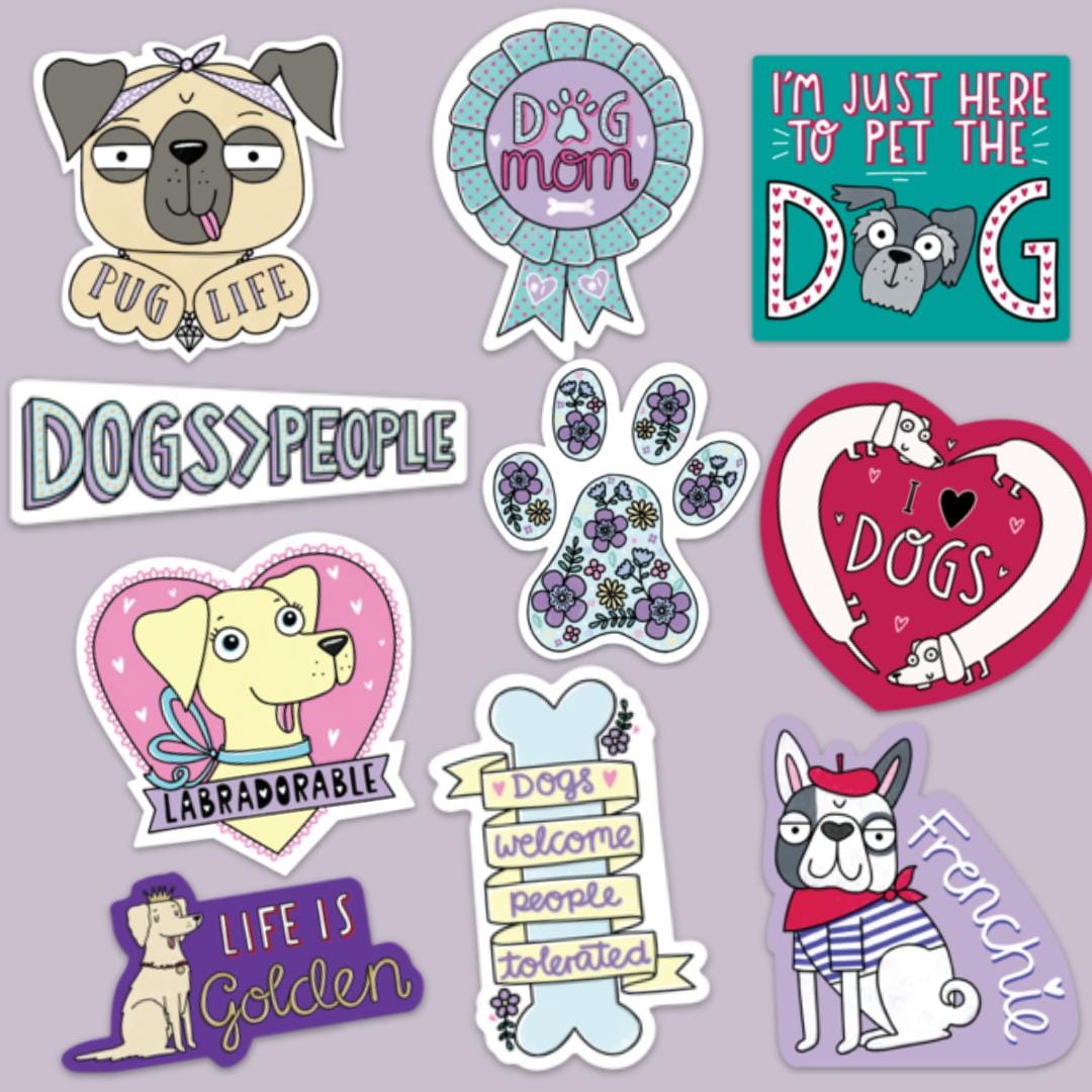  Puppy Love Sticker 10 Pack、mySite、elrpsem3k