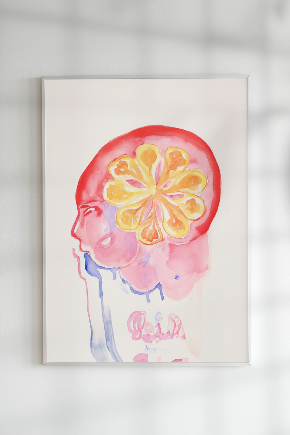 Fruitful Thoughts Watercolor Art Print、mySite、gigharbornorthrealestate