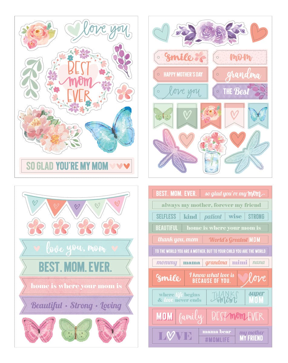  Sticker Pack - Best Mom Ever、mySite、ghnorth