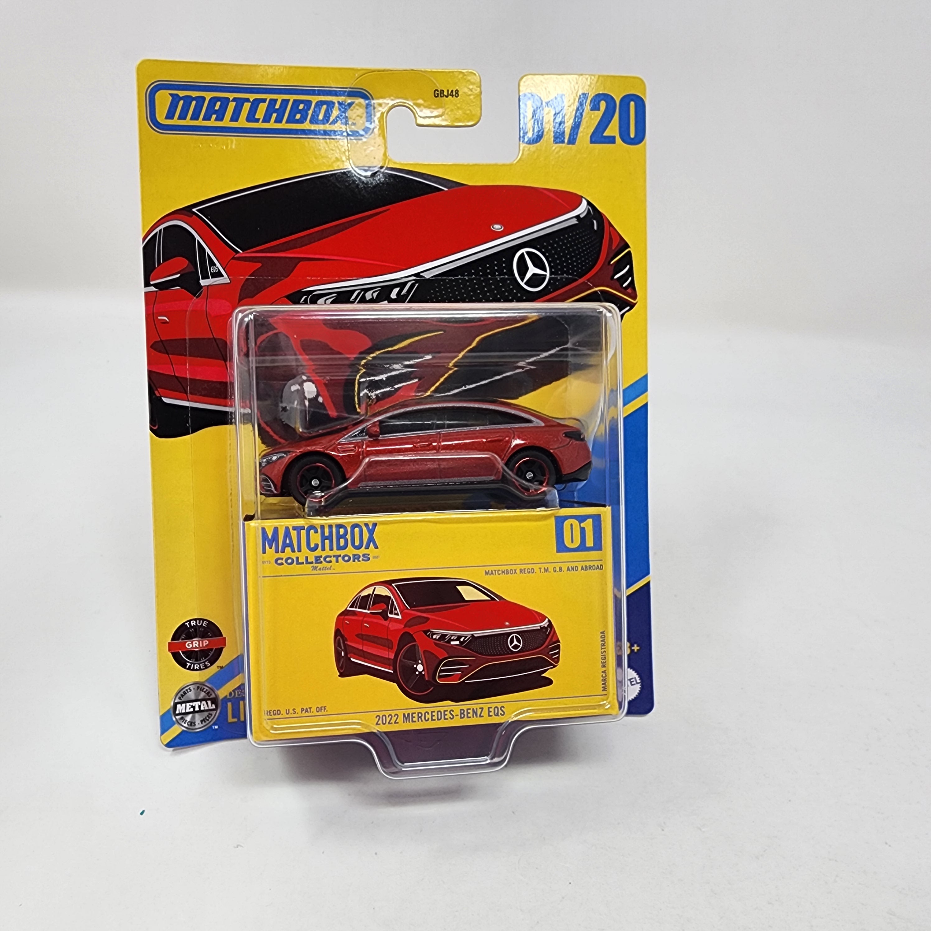 2022 Mercedes-Benz EQS #1 * 2025 Matchbox Collectors Series Case A、mySite、hgirdovlk