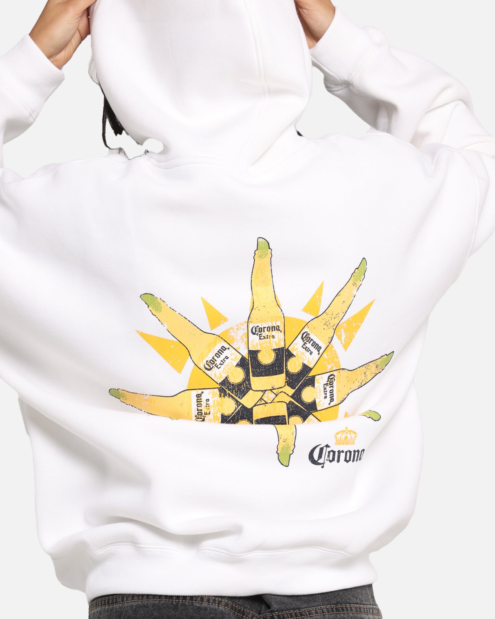 73 Studio Corona Premium Hoodie White、mySite、zt4zffjzw