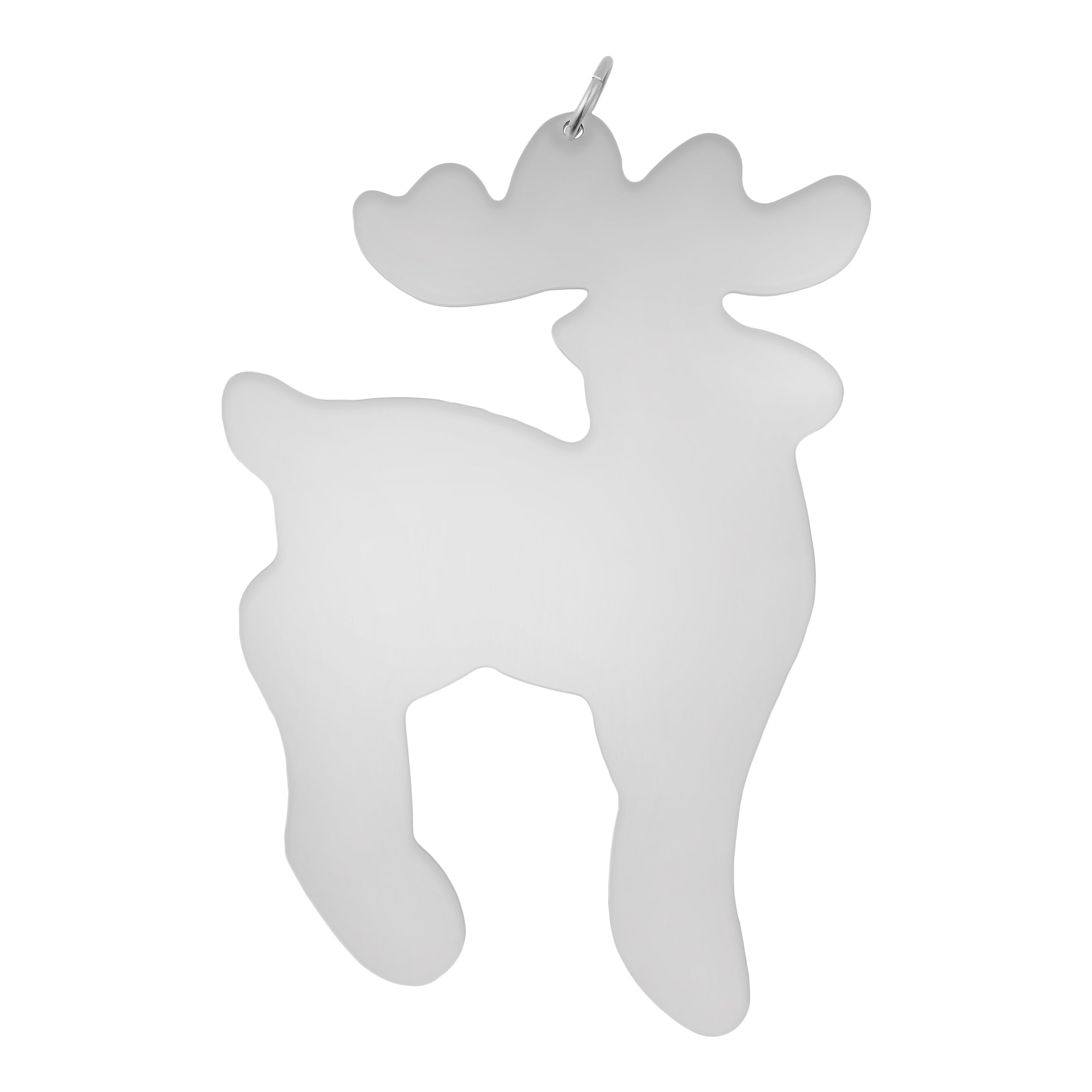 Stainless Steel Blank Reindeer Ornament / CTO1002、mySite、dreamappss
