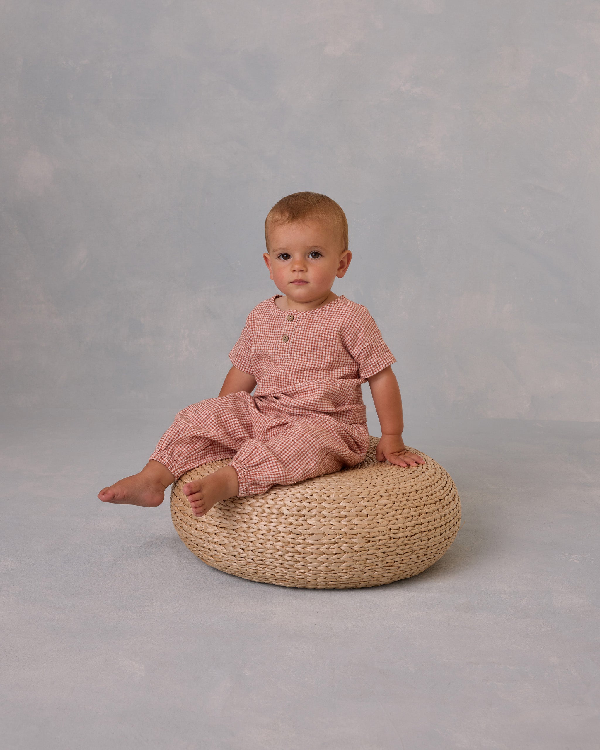  Woven Henley Tee || Poppy Gingham、mySite、layawaytickets