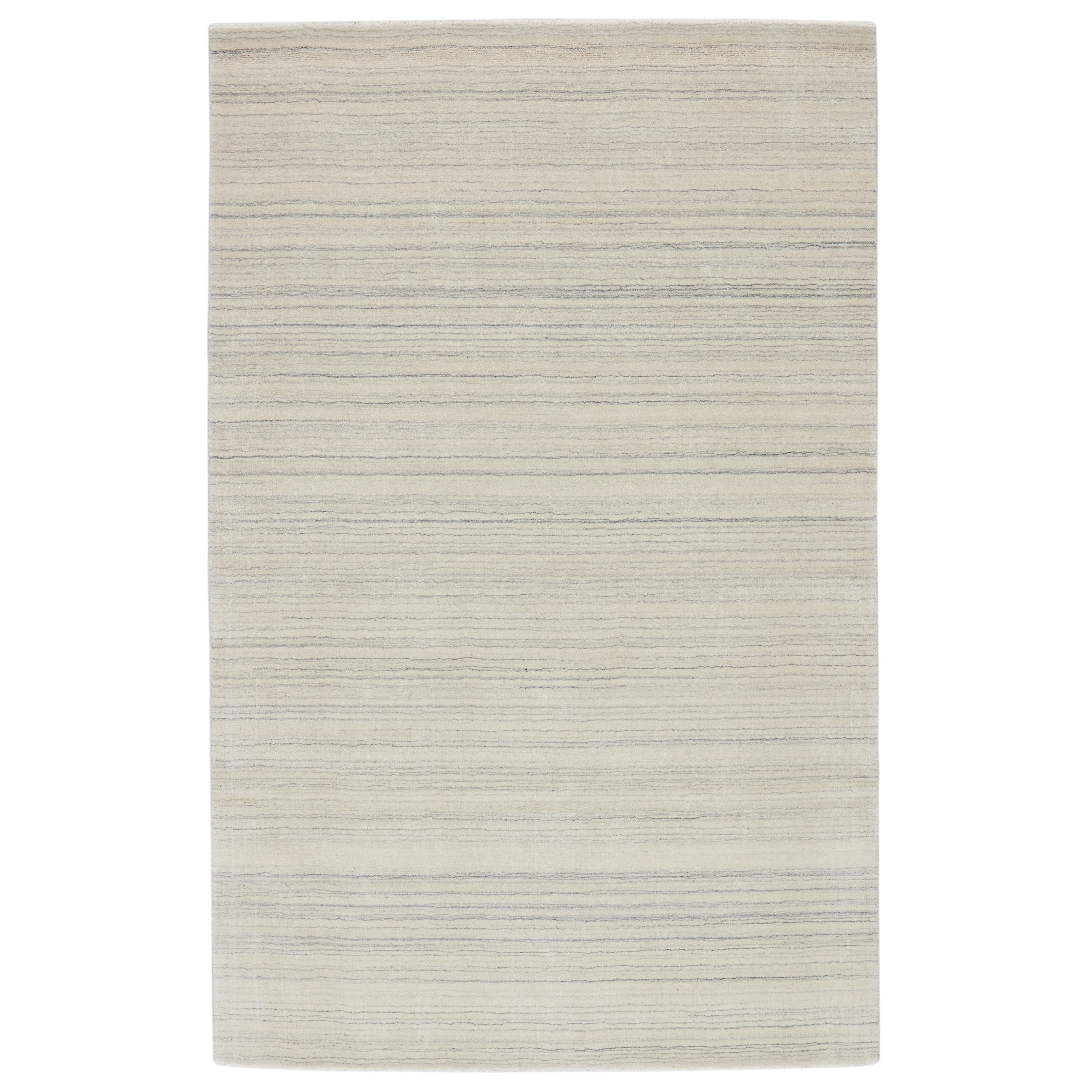 Oplyse Handmade Striped White Gray Area Rug、mySite、gigharbornorthrealestate