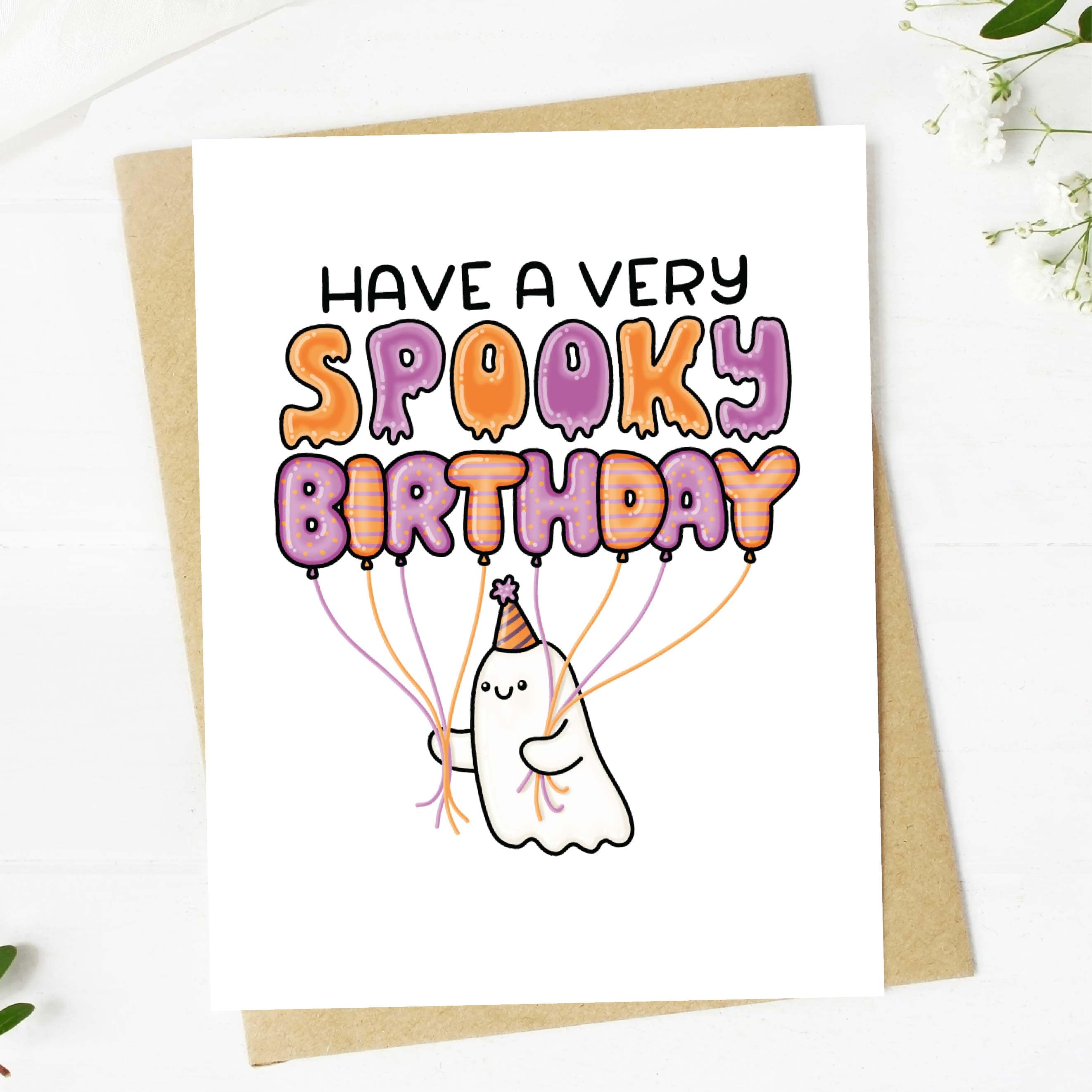  Have A Very Spooky Birthday Halloween Card、mySite、ghnorth