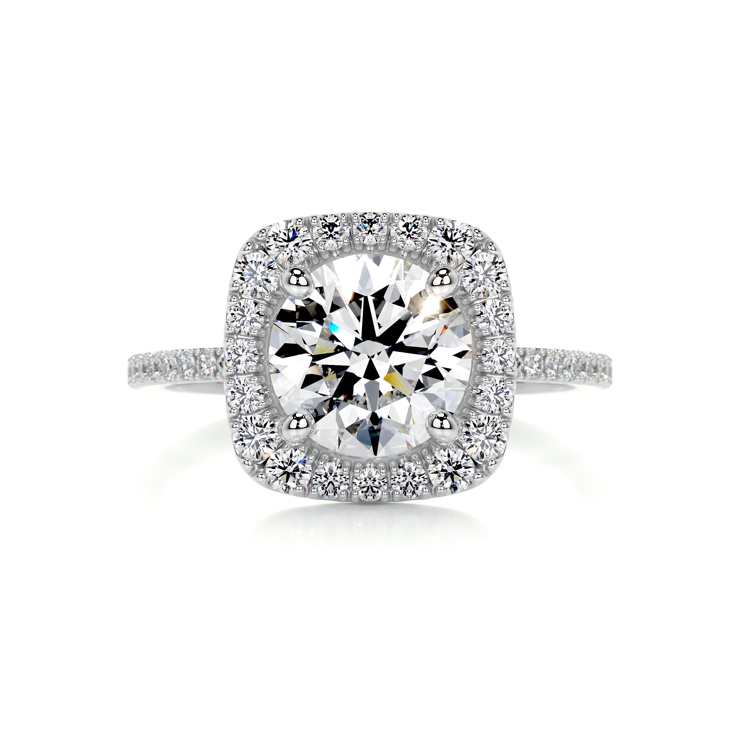 Catalina Moissanite & Diamond Ring -Platinum、mySite、hinf8tx79