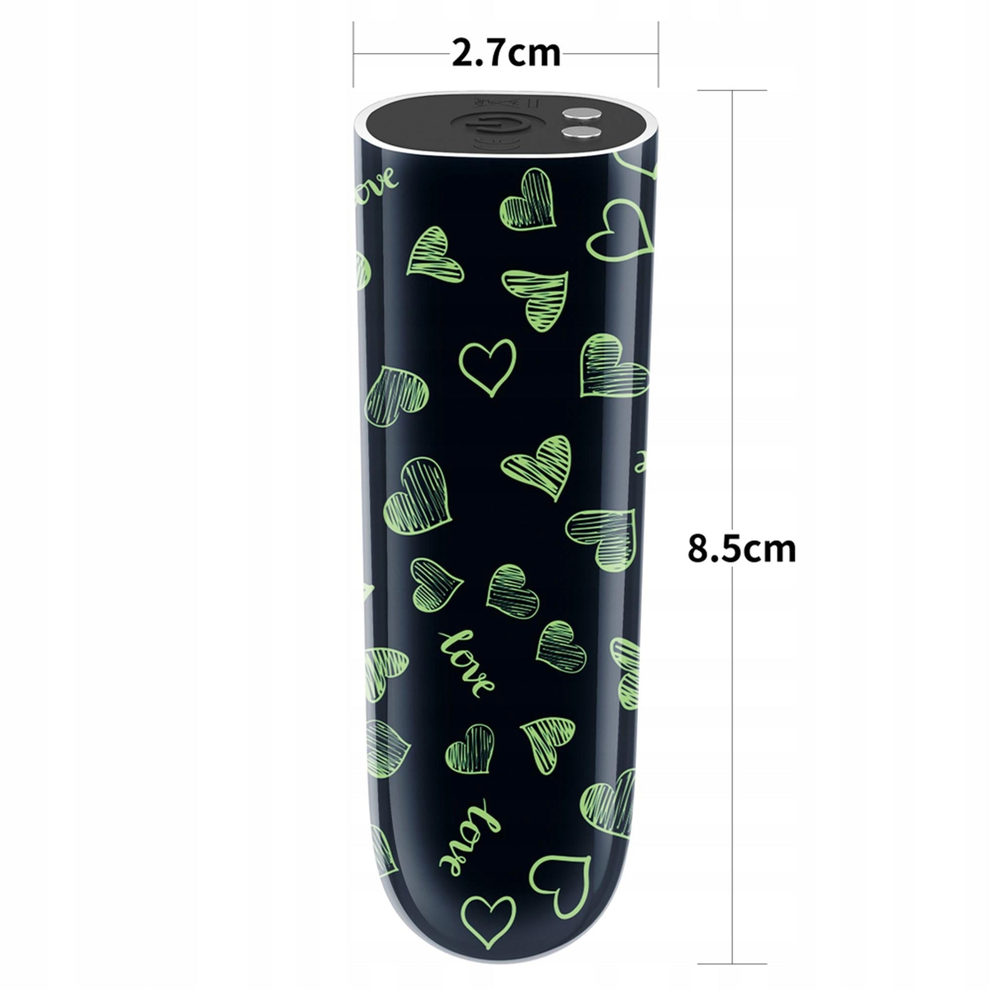 Love Toy Glow In The Dark Bullet Vibrator | Waterproof | USB、mySite、bottomscart