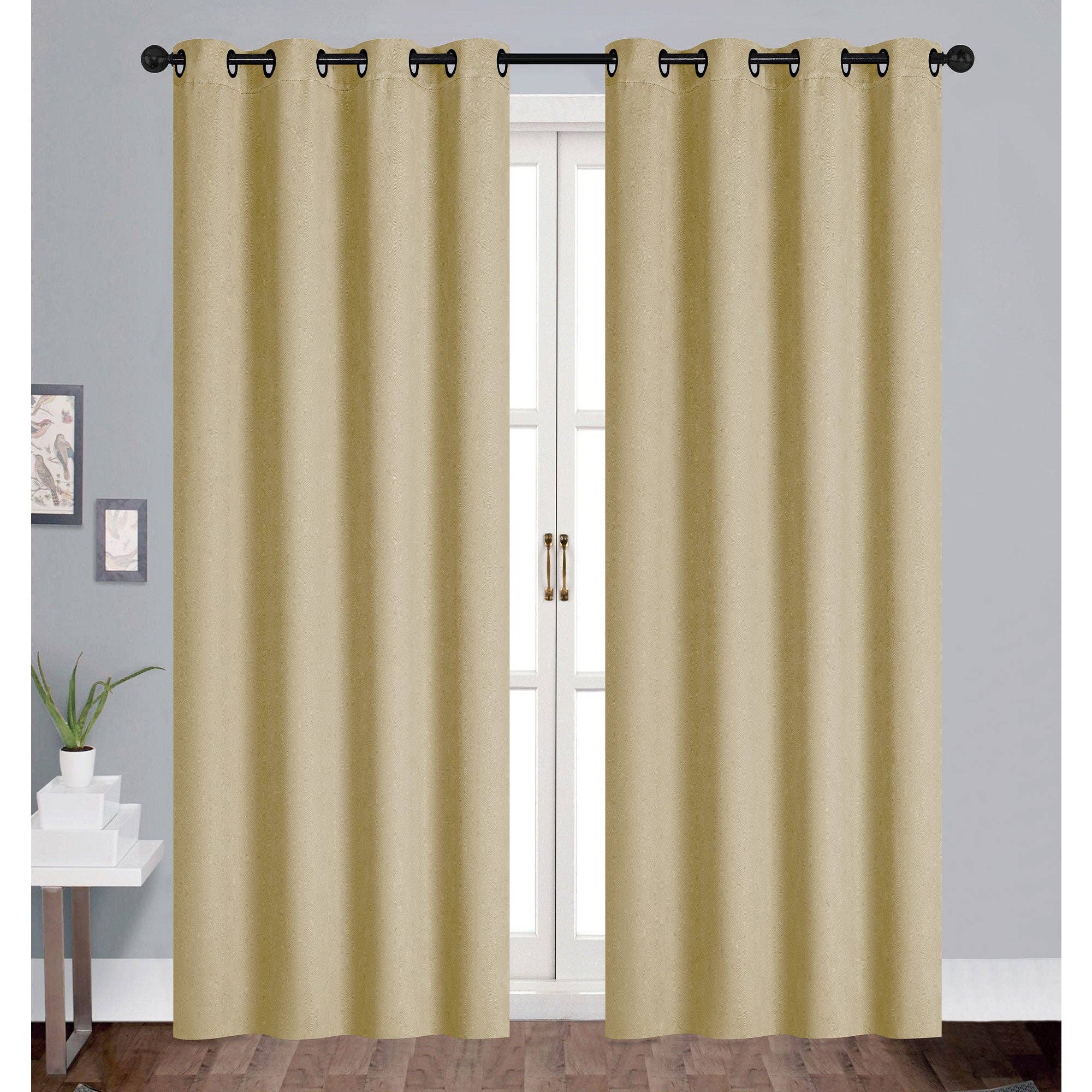 Room Darkening Grommet Window Panel, 54x84 Inches、mySite、g9winljtr
