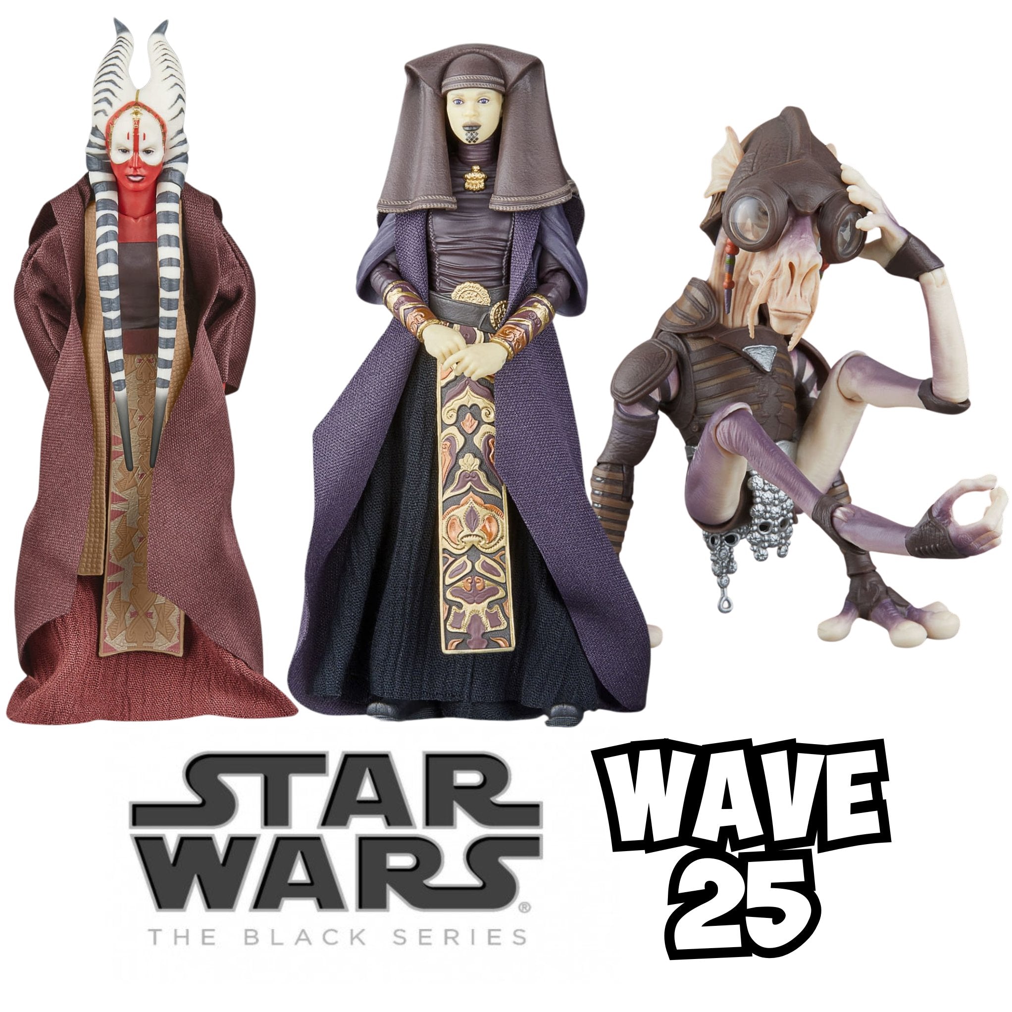 Star Wars Black Series Wave 25 SET OF 3、mySite、hgirdovlk