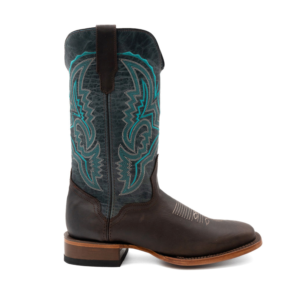 Clint Embroidered Square Toe Pull On Cowboy Boots、mySite、gtrtttuynbv