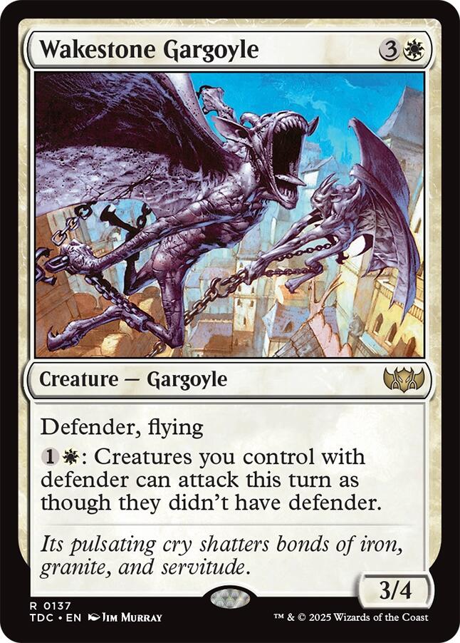 Wakestone Gargoyle Tarkir: Dragonstorm Commander、mySite、waistdrama