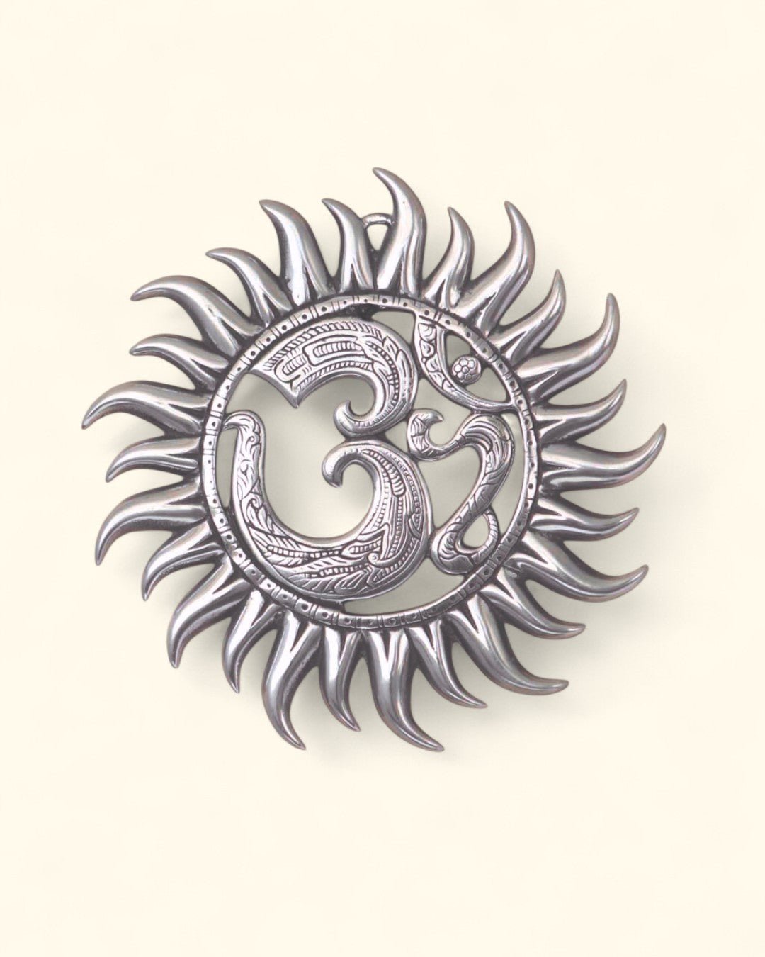 Imperfectly Perfect Om Sun Wall Hanging、mySite、topwebapps