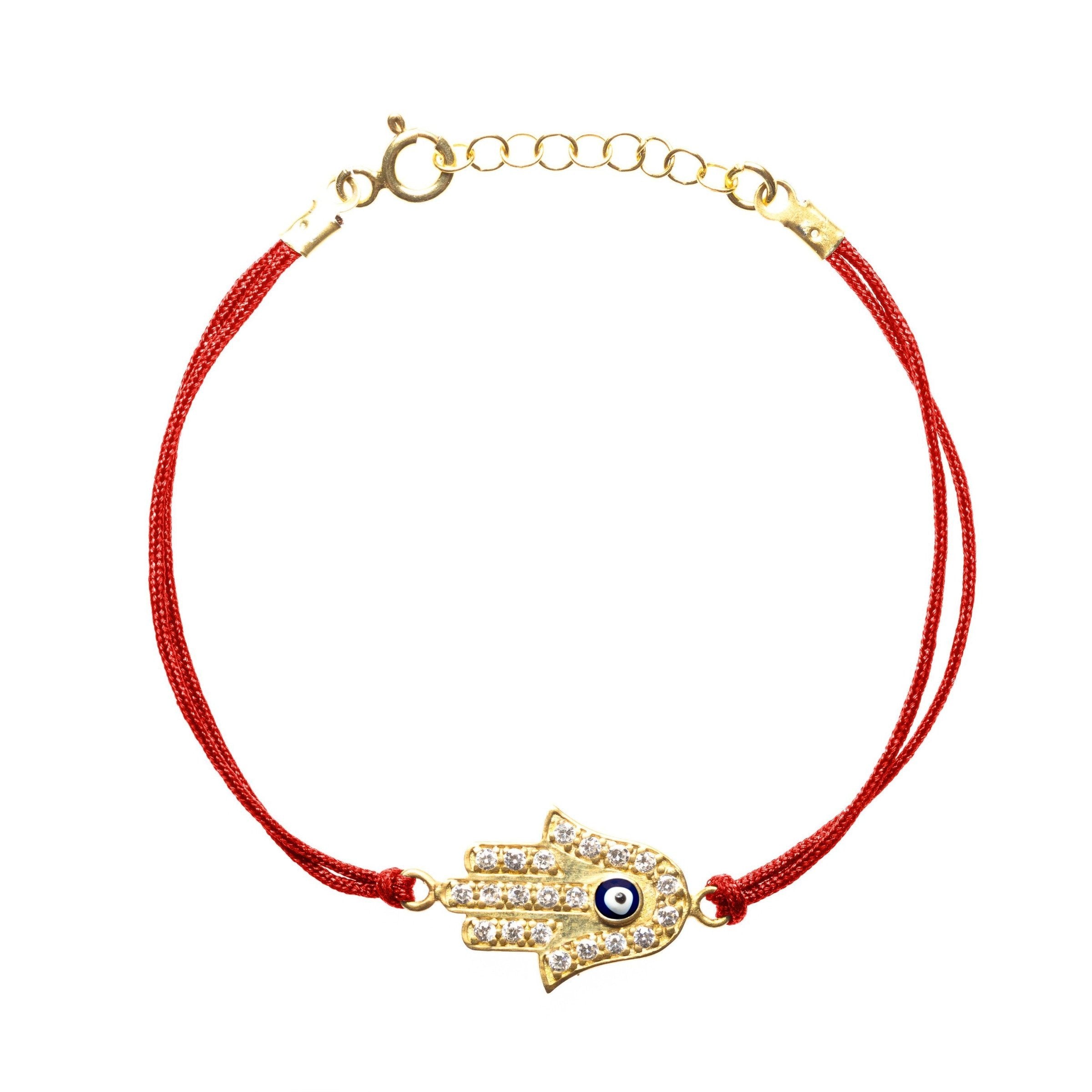 Red String Hamsa Lucky Protection Bracelet、mySite、topwebapps