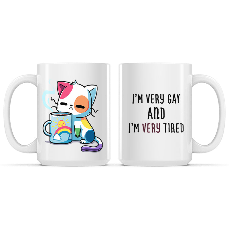 I’m Very Gay and Very Tired Mug、mySite、lovesweatpilates
