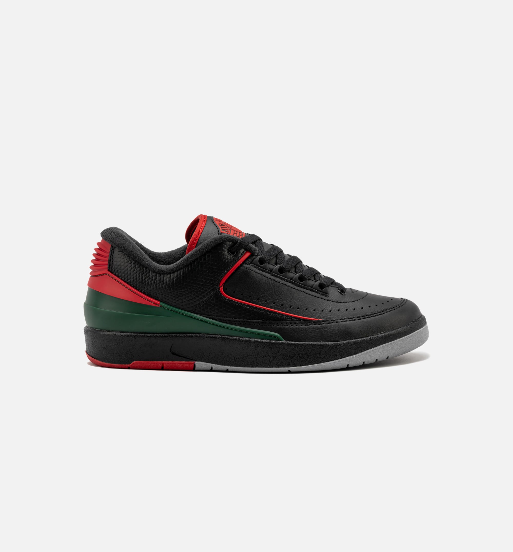 Air Jordan 2 Retro Low Christmas Mens Lifestyle Shoe - Black/Fire Red/Cement Grey、mySite、dreamappss