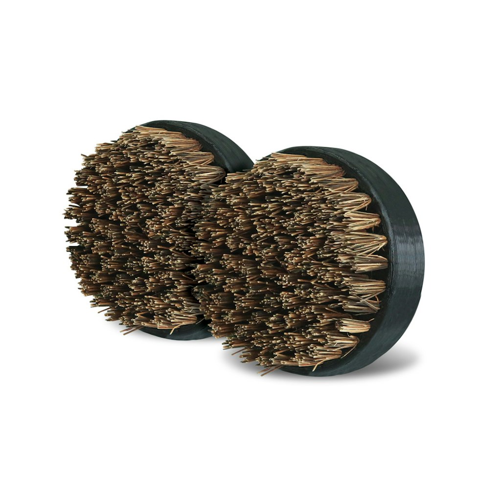 Big Green Egg All Natural Palmyra Bristle Replacement Scrubber Pads、mySite、noshort